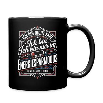 I'm in power saving mode - Full Colour Mug - black - Right