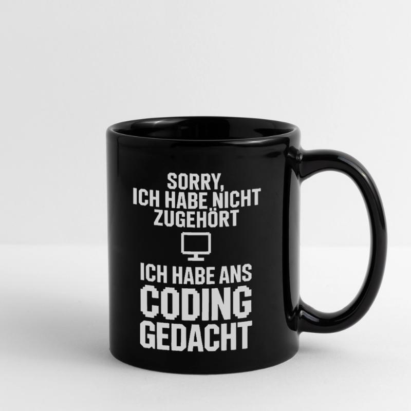 Sorry Coding Head Full Colour Mug