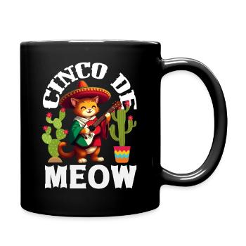 Mexiko Stolz & Heimat Mexikaner Mexico Flagge - Tasse einfarbig - Schwarz - Rechts