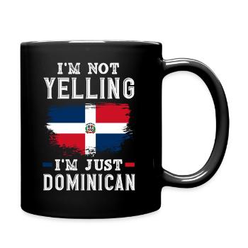 Drapeau de la République dominicaine Dom Rep Pride - Mug uni - noir - Droite