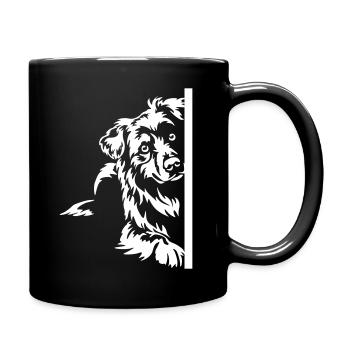 Australian Shepherd "Black Edition" - Full Colour Mug - black - Right