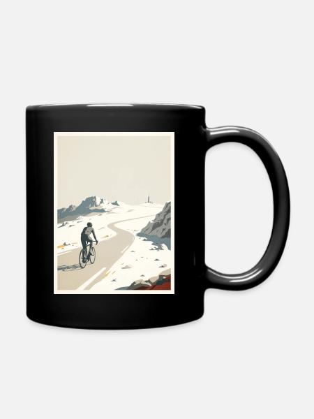 Summit Road - Cycling Memory - Full Colour Mug - black