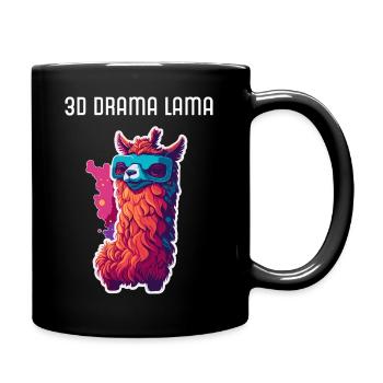 Blade 3D Drama Glasses - Full Colour Mug - black - Right
