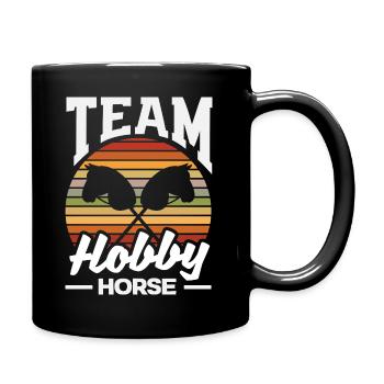 Équipe Cheval de Caval de Passe-temps - Mug uni - noir - Droite