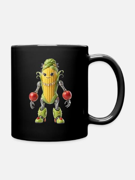 CHICCA - Le cyborg du maïs doux - Mug uni - noir