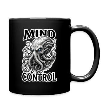 Mind Control - Dark Fantasy Brain Monster RPG - Full Colour Mug - black - Right
