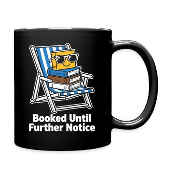 Réservé jusqu’à nouvel ordre rat de bibliothèque - Mug uni - noir - Droite