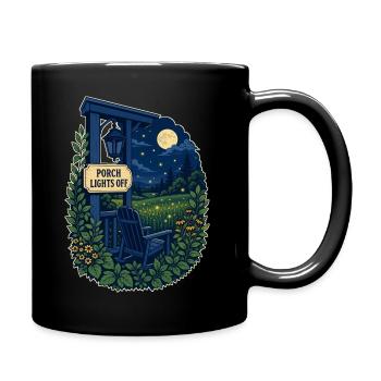 PORCH LIGHTS OFF - Tasse einfarbig - Schwarz - Rechts