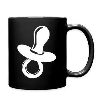 Cadeau de naissance du bébé - Mug uni - noir - Droite