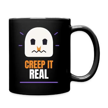 Creep It Real Ghost Tee - Tasse einfarbig - Schwarz - Rechts