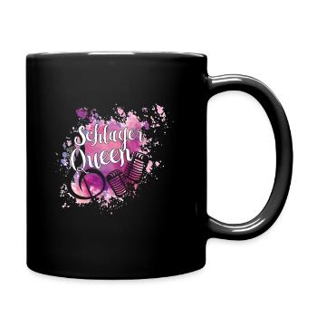 Schlager Queen - Full Colour Mug - black - Right