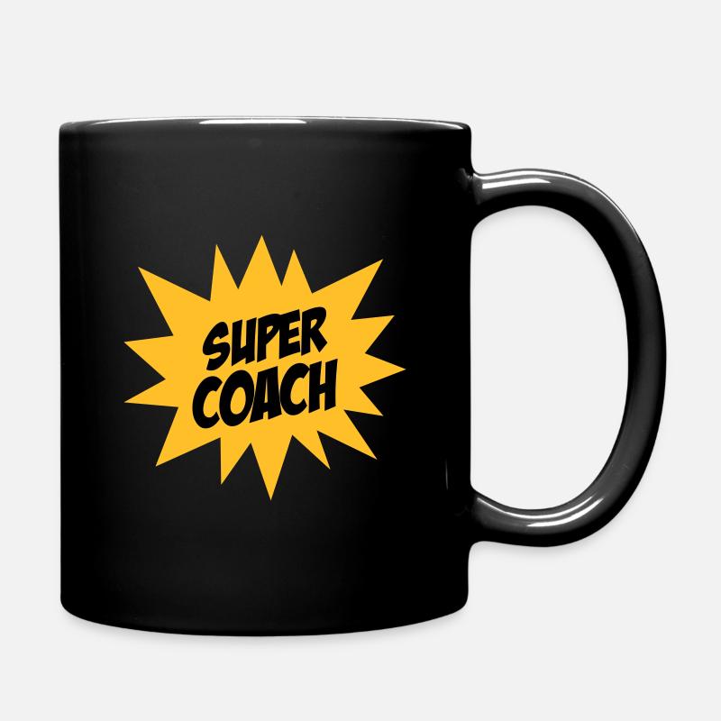 Super Coach - Tasse einfarbig - Schwarz