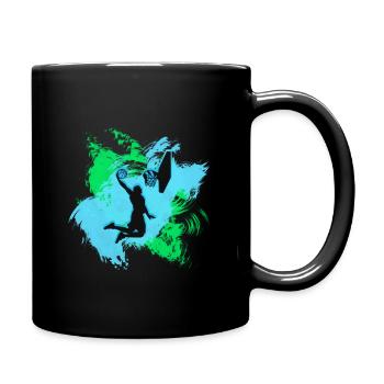basketball - Full Colour Mug - black - Right