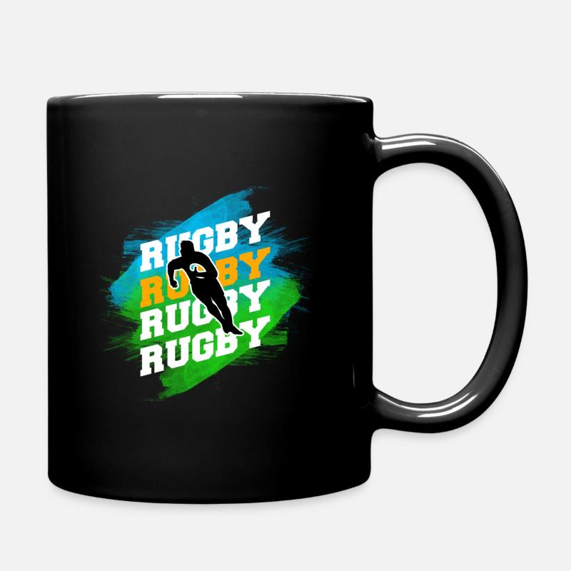 Rugby - Mug uni - noir