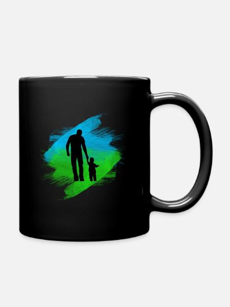 Père et fille - Mug uni - noir