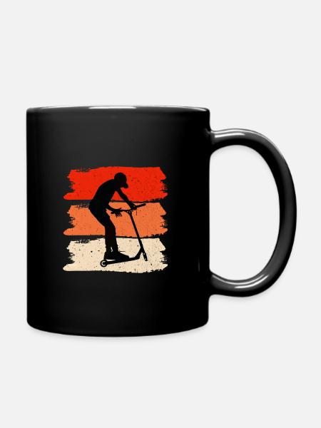 trottinette freestyle - Mug uni - noir