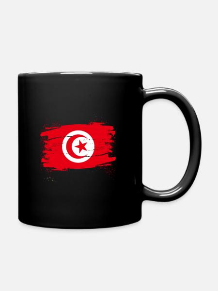 tunisie - Mug uni - noir