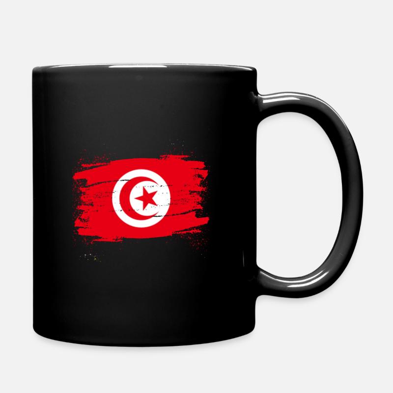 tunisie - Mug uni - noir