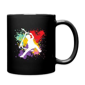 Freestyle-Roller - Tasse einfarbig - Schwarz - Rechts