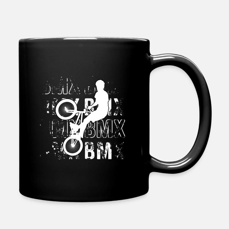 Bmx - Full Colour Mug - black