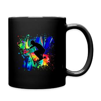 Freestyle Roller - Tasse einfarbig - Schwarz - Rechts