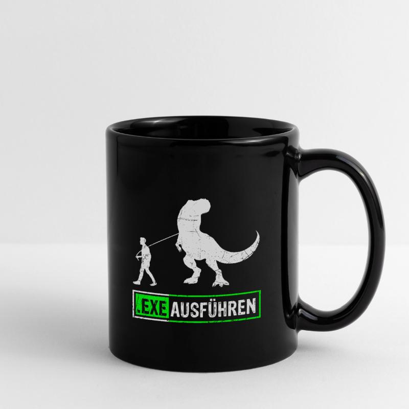 Admin Programmierer ITler Informatik Geschenk EXE Tasse einfarbig