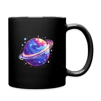 Planet - Full Colour Mug - black - Right