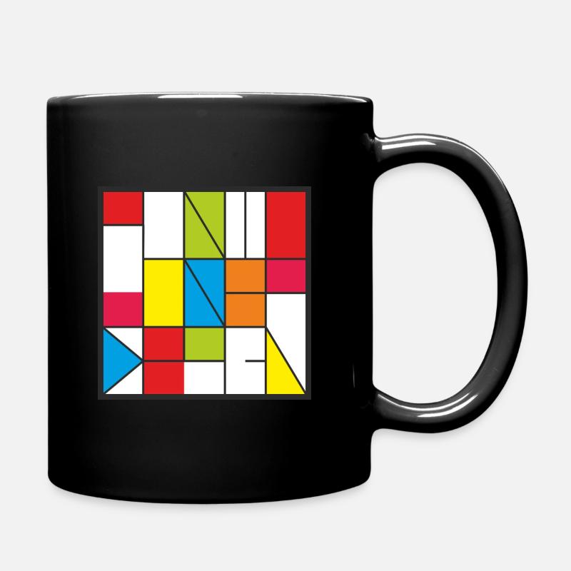 Punto Linea Design - Full Colour Mug - black