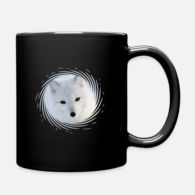 Polarfuchs - Tasse einfarbig - Schwarz