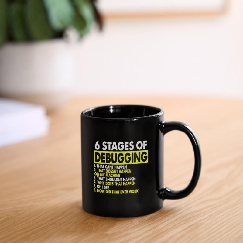 Debugging Informatik Tasse einfarbig