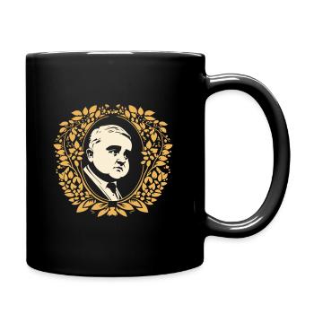 Baby Mafiosi - Tasse einfarbig - Schwarz - Rechts