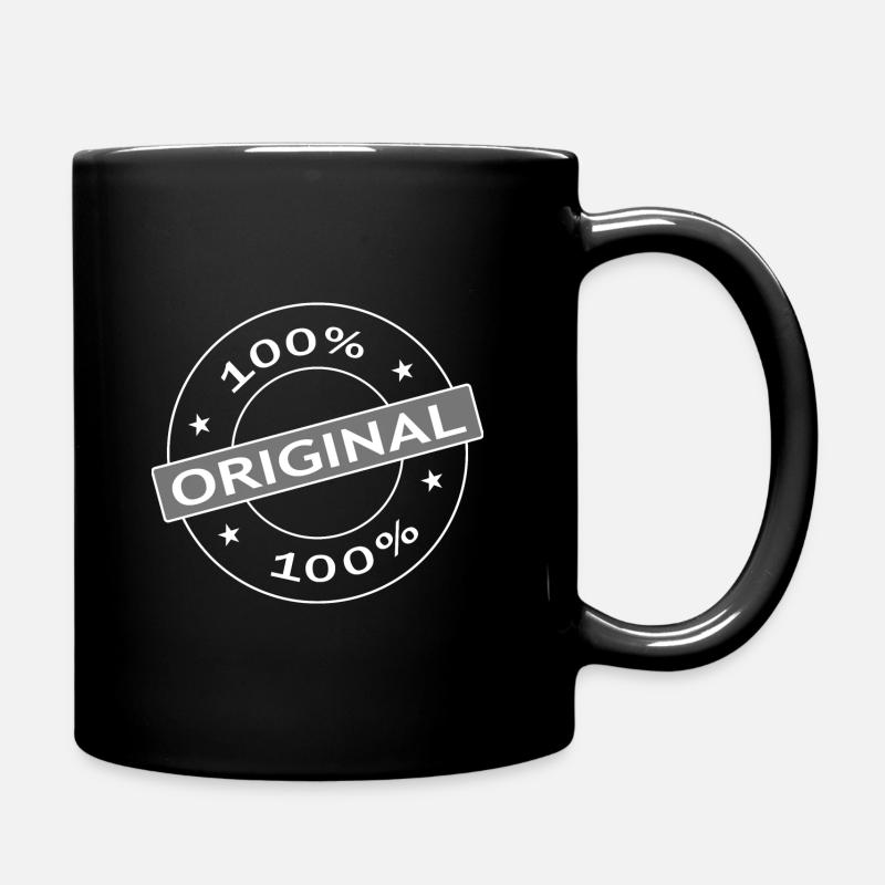 100% original - Full Colour Mug - black