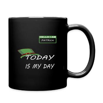 St. Patrick´s Day - Tasse einfarbig - Schwarz - Rechts