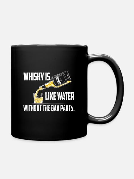 Whisky - Tasse einfarbig - Schwarz