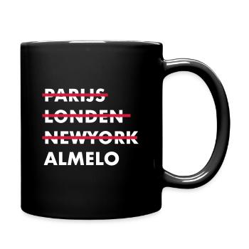 Almelo, fier de ma ville - Mug uni - noir - Droite