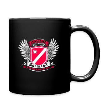 Italiano dalla nascita molisano per grazia di dio - Full Colour Mug - black - Right