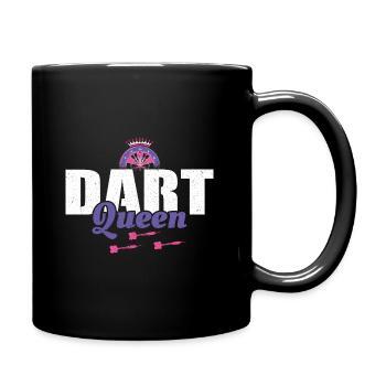 Conception Dart Queen - Darts Dart Player Gift - Mug uni - noir - Droite