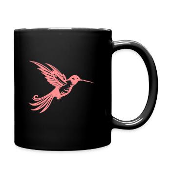 colibri - Mug uni - noir - Droite