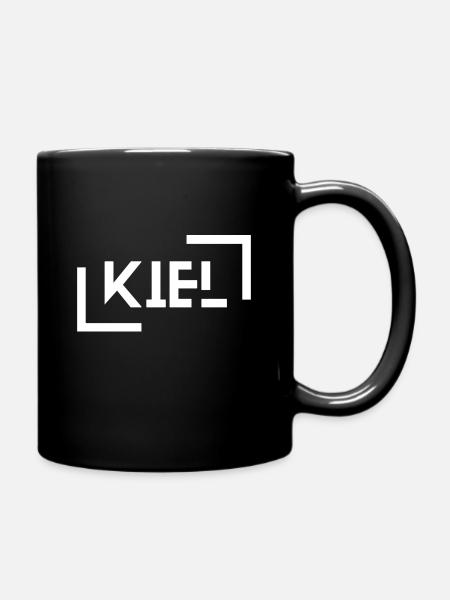 Kiel - Tasse einfarbig - Schwarz