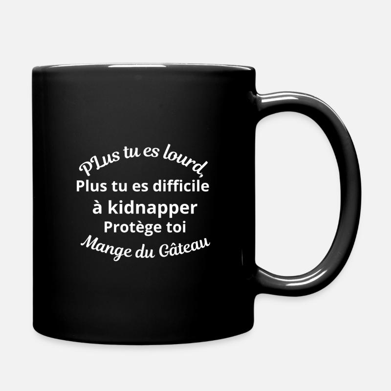 Citation Drôle - Humour - Mug uni - noir