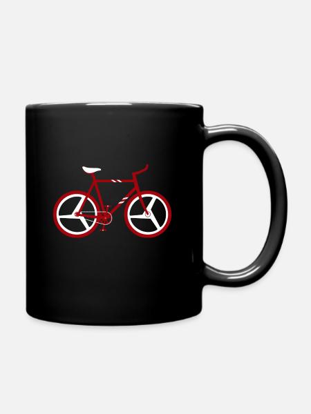 Vélo Rétro Vintage Cyclisme Vélo Cycliste - Mug uni - noir