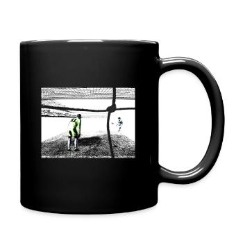 Championnat de football - Pénalité de dernière chance! - Mug uni - noir - Droite