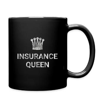 Insurance Queen - Full Colour Mug - black - Right