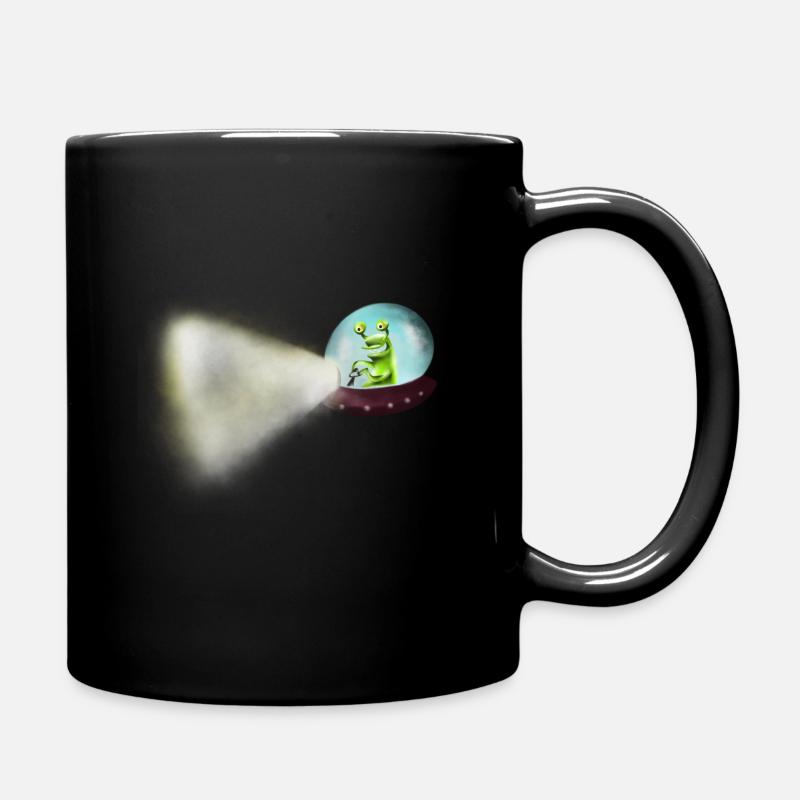 UFO - Full Colour Mug - black