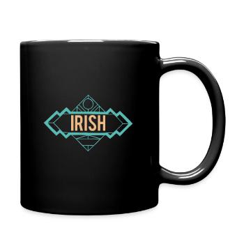 amoureux de l’Irlande - Mug uni - noir - Droite