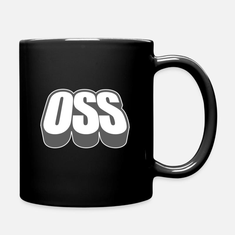 OSS - Mug uni - noir
