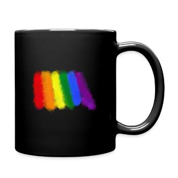 Stolz - Tasse einfarbig - Schwarz - Rechts