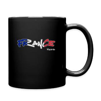 France Rules - Full Colour Mug - black - Right
