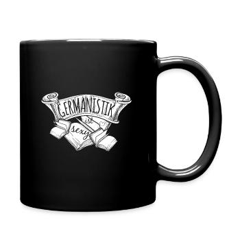 German is sexy - Full Colour Mug - black - Right