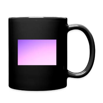 Purple sky - Tasse einfarbig - Schwarz - Rechts
